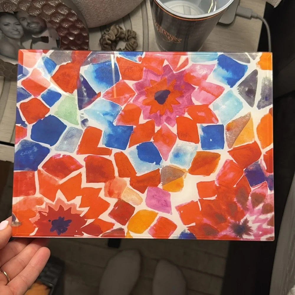 West Elm Floral Jewelry Box